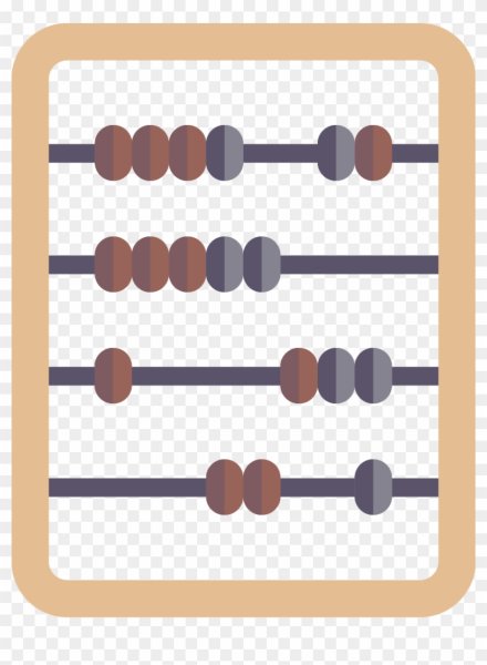 Счеты нарисованные