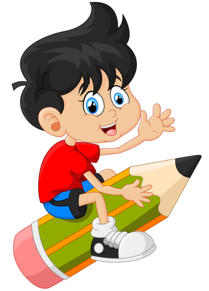 Школьники мультяшные