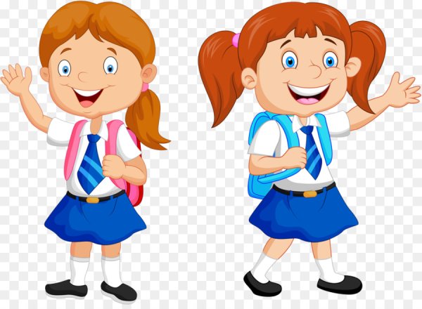 Дети с книжками мультяшные