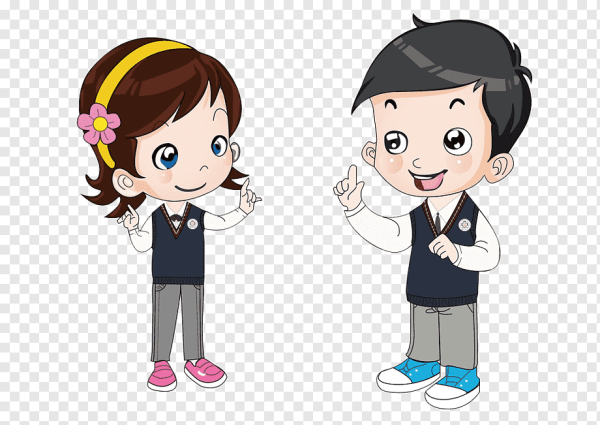 Студент мультяшный