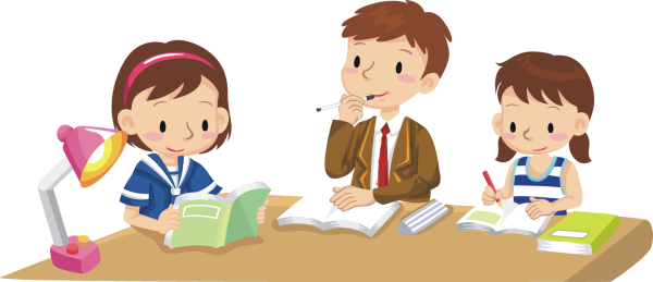 Школьники вектор