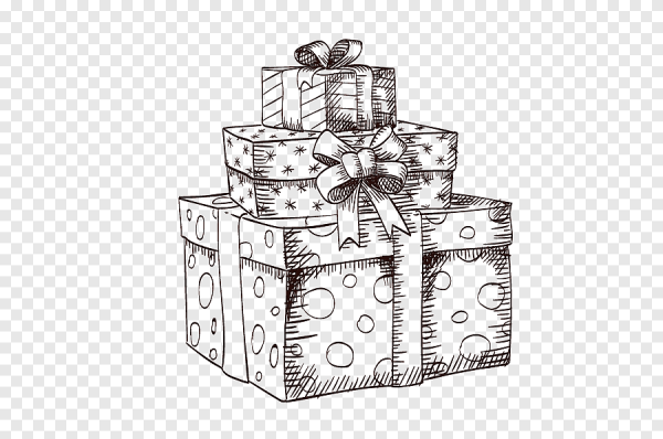 Подарочные коробки векторные