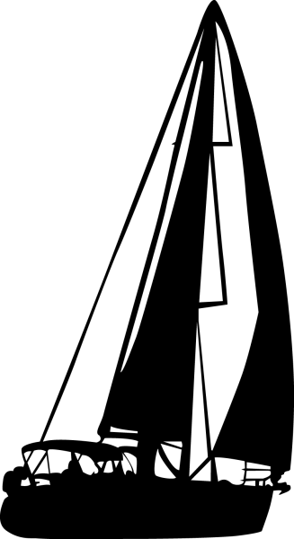 Парусник силуэт