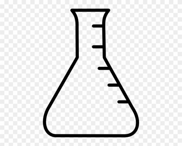 Колба силуэт