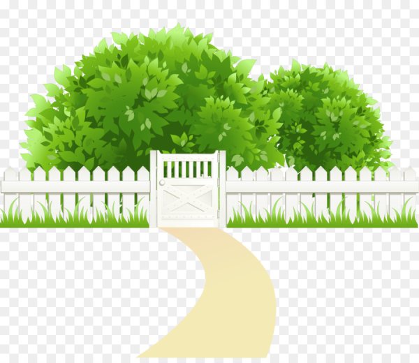 Забор мультяшный