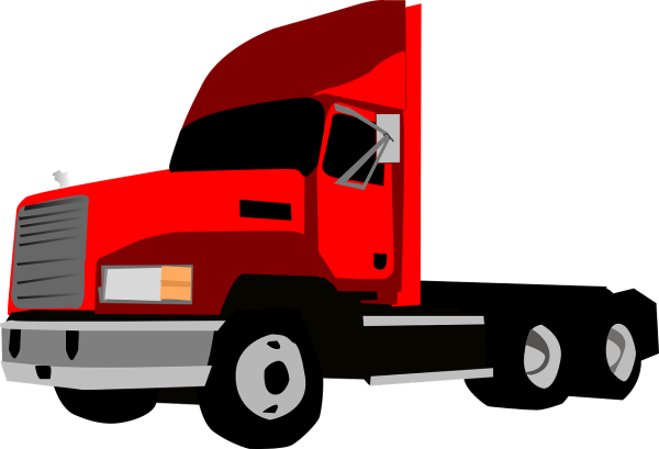 Мультяшный тягач