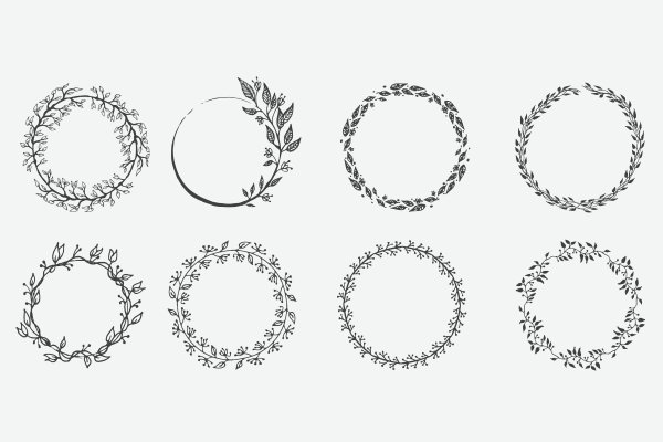 Венок вектор