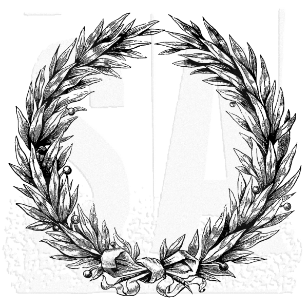 Эскиз венка для тату