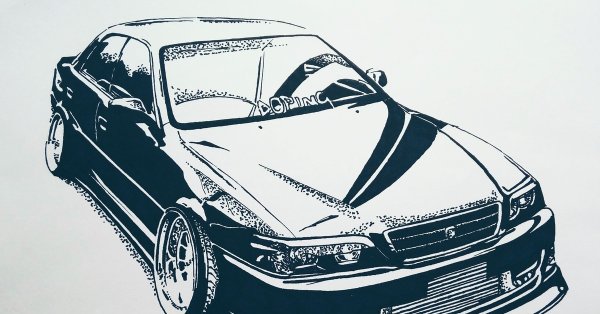 Тойота Марк 2 100 арт