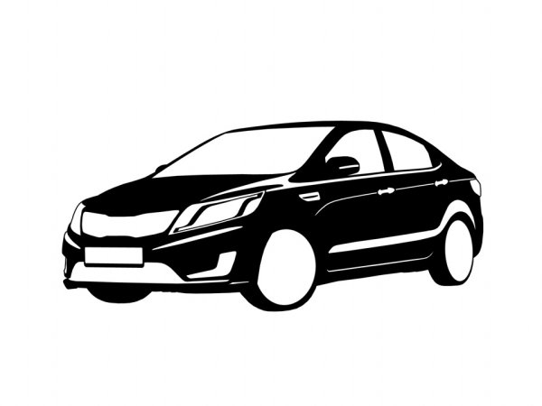 Легковой автомобиль вектор