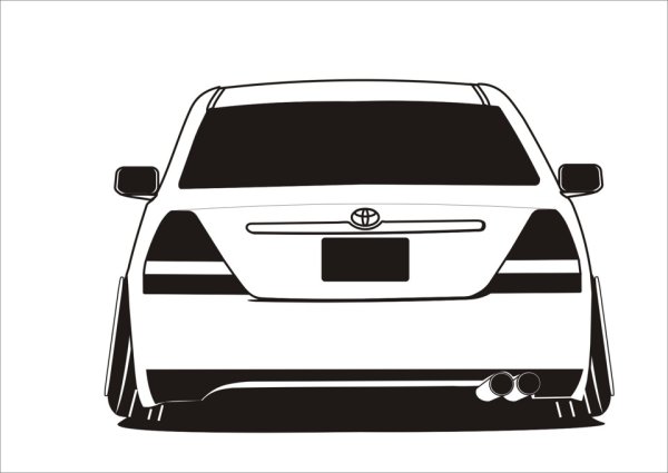 Наклейки Марк 2 110 кузов