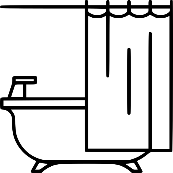 Значок ванной комнаты