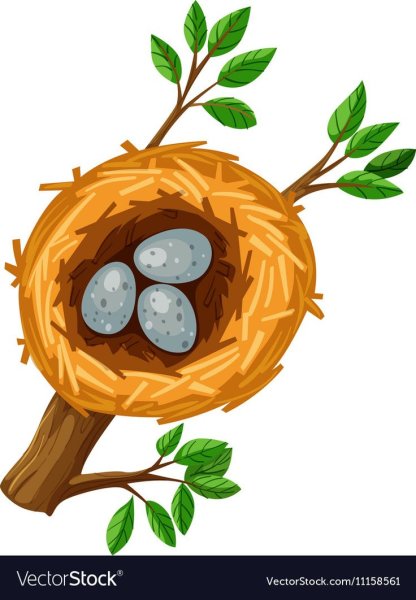 Гнездо мультяшное