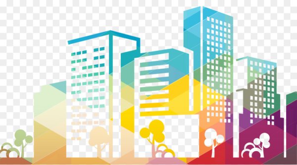 Силуэт многоэтажки