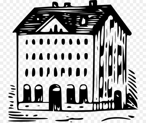 Векторное изображение здания