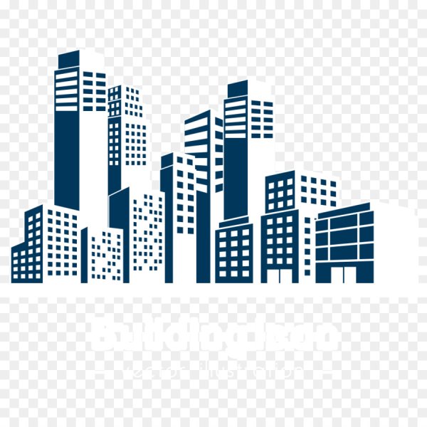 Силуэт городских домов