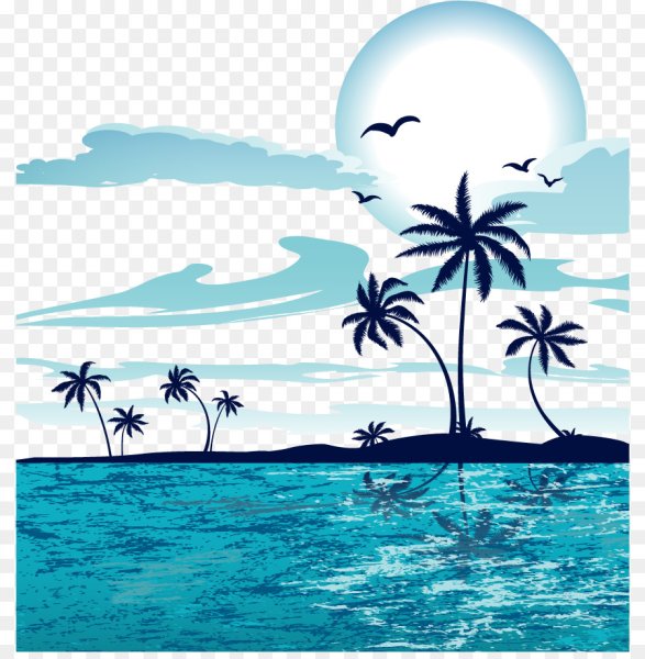 Нарисовать море