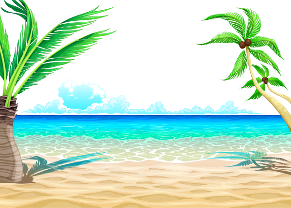 Мультяшный берег