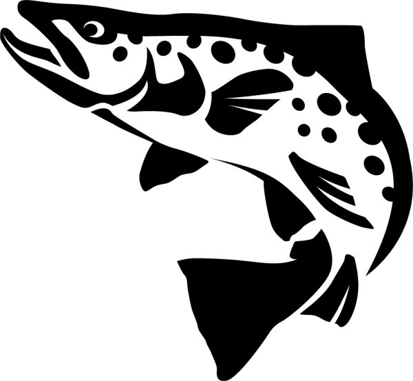 Трафареты рыбы для рыбаков