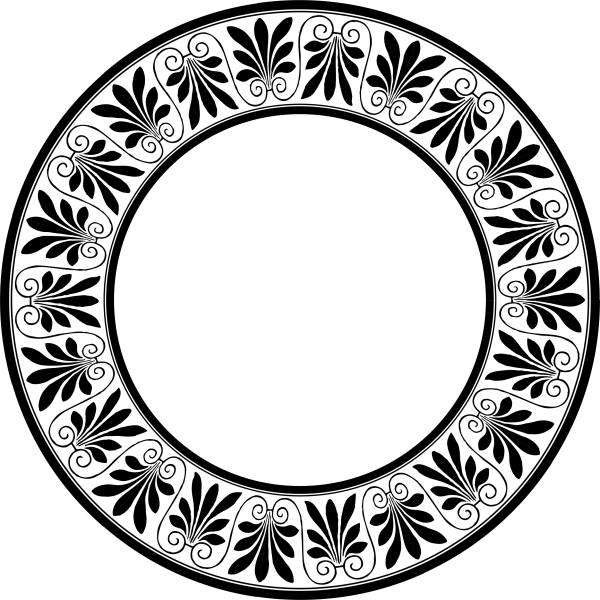 Орнамент на тарелке