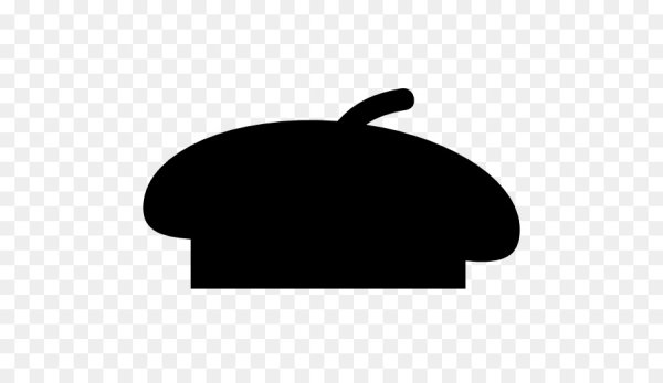 Шляпа художника на прозрачном фоне