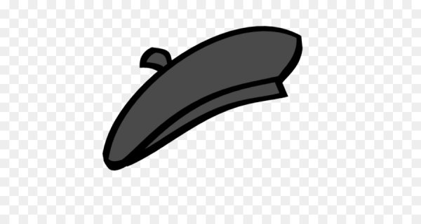 Французский берет нарисованный