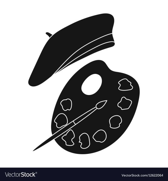 Берет силуэт