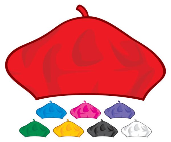 Беретка художника для детей