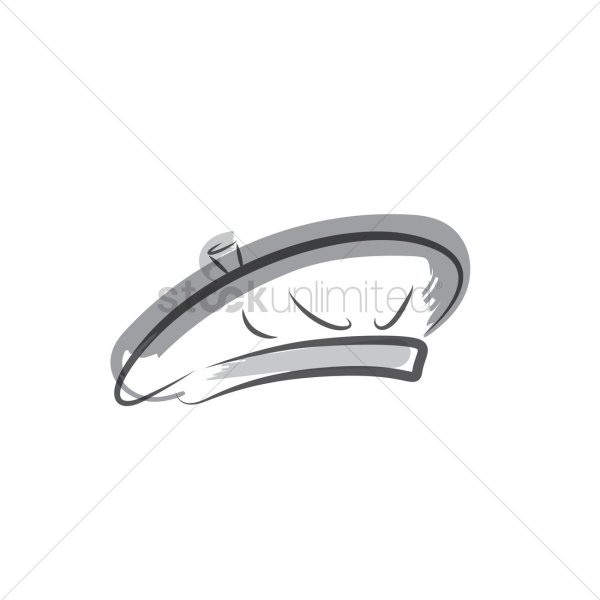 Берет карандашом