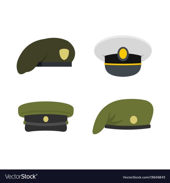 Значки на фуражках военных