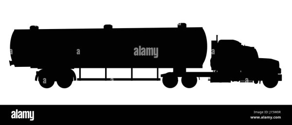 Автоцистерна схематично