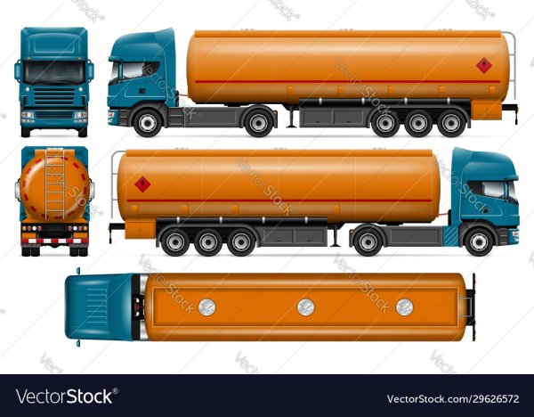Грузовик с цистерной вектор