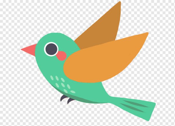 Птица вектор