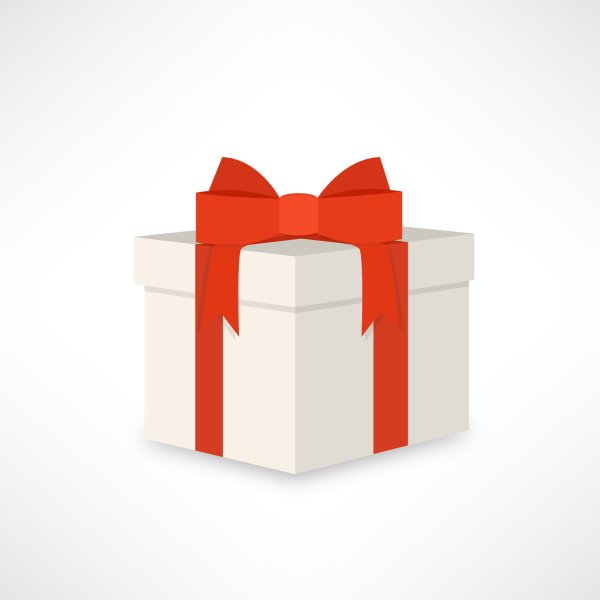 Значки подарочных коробок