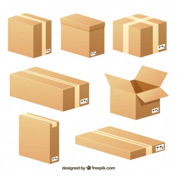 Векторные коробки