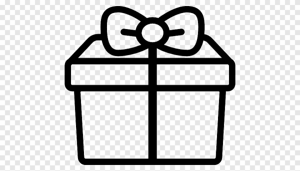 Подарок контур