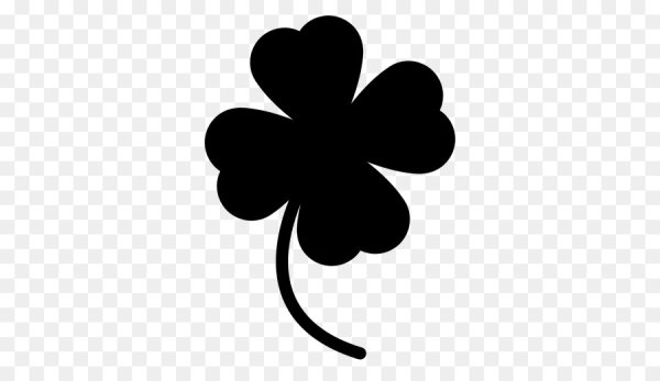 Черный Клевер трилистник