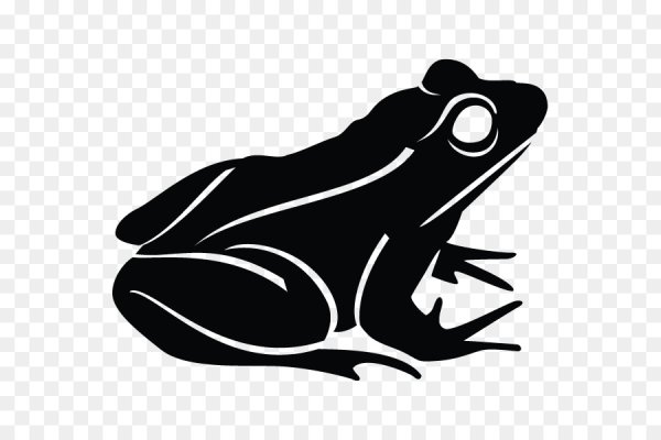 Стилизованная лягушка