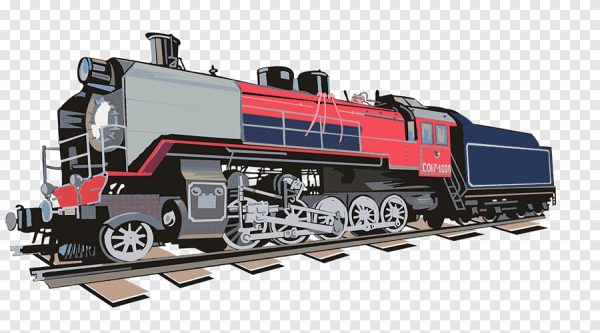 Электровоз рисунок