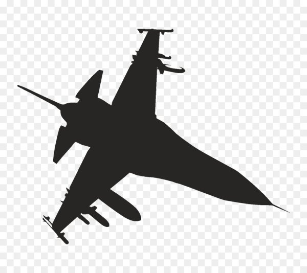 Силуэт самолета миг-29