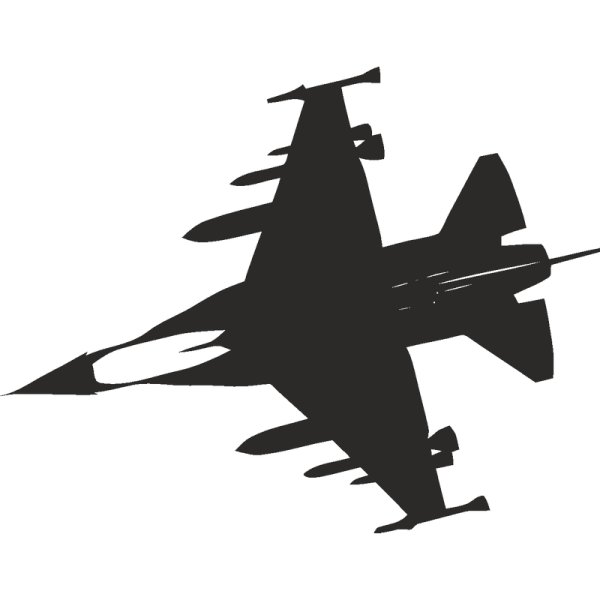Силуэт истребителя