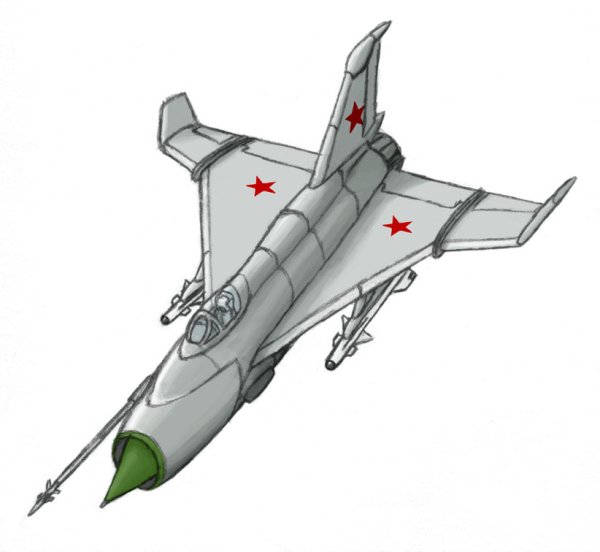 Миг 21 вектор