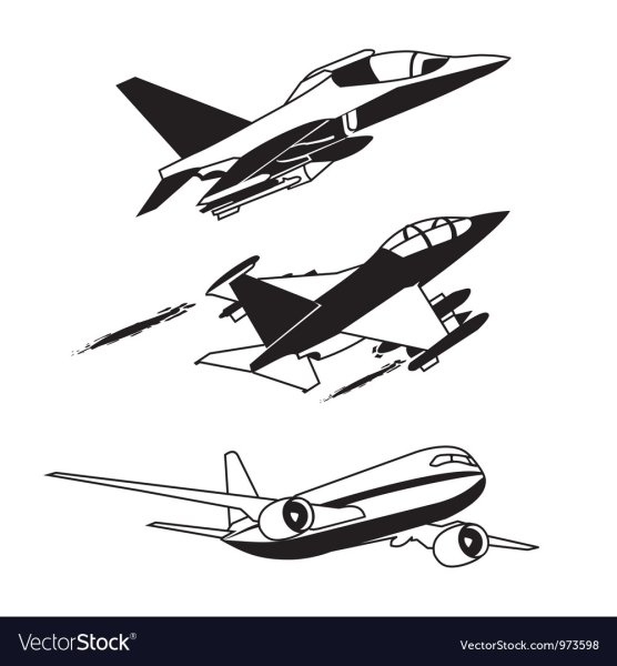 Стилизованные самолеты