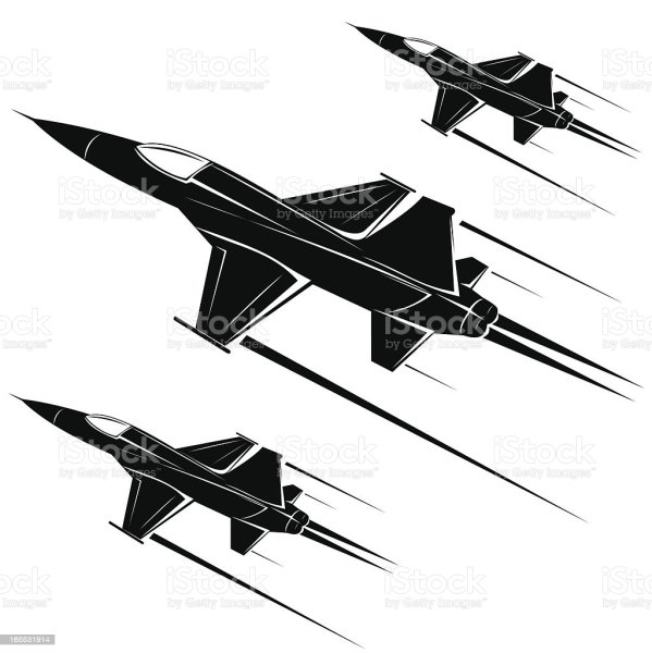 Истребитель арт вектор