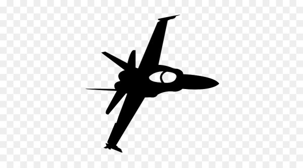 Истребитель трафарет