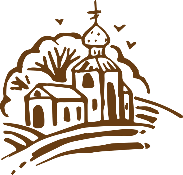 Силуэты православных храмов