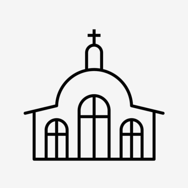 Церковь без фона