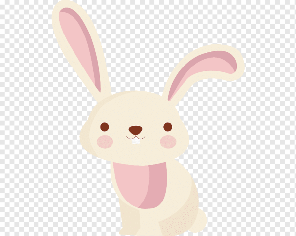 Милый зайчик вектор