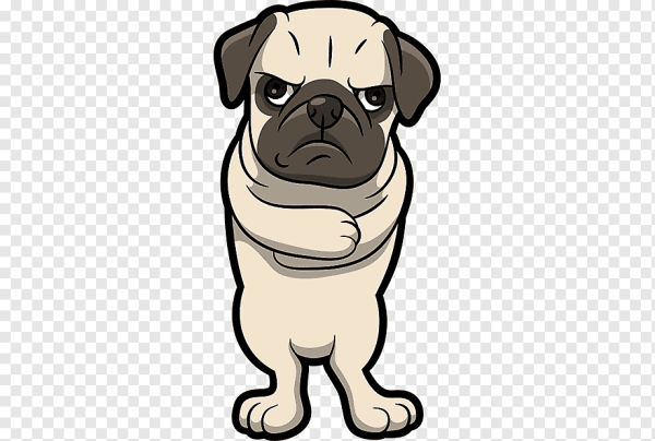 Мопс мультяшный