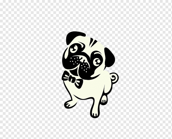 Мопс векторный